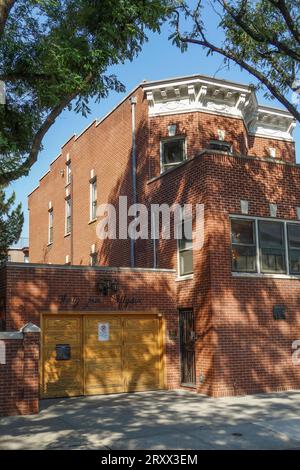 Louis Armstrong House museum in Corona,Queens,New York City, USA. Stock Photo