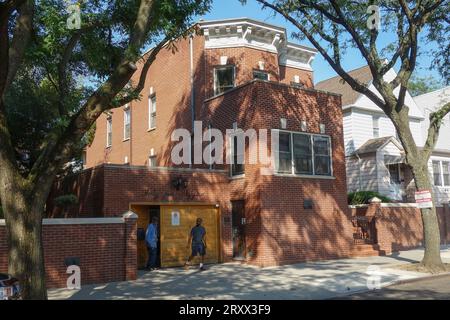 Louis Armstrong House museum in Corona,Queens,New York City, USA. Stock Photo