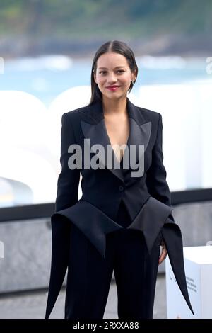 September 27, 2023, Madrid, Spain: NATALIA REYES attended 'Camino Superstar' Photocall during 71st San Sebastian International Film Festival at Kursaal Palace. (Credit Image: © Jack Abuin/ZUMA Press Wire) EDITORIAL USAGE ONLY! Not for Commercial USAGE! Stock Photo