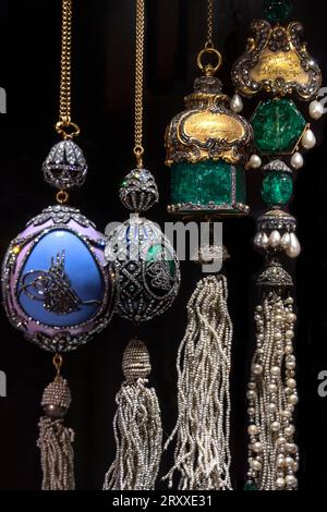 Imperial Treasury Section of Topkapi Palace, Istanbul, Turkey Stock Photo