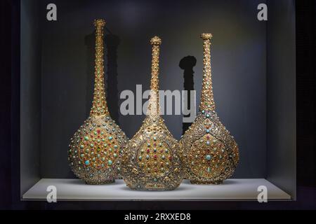 Imperial Treasury Section of Topkapi Palace, Istanbul, Turkey Stock Photo