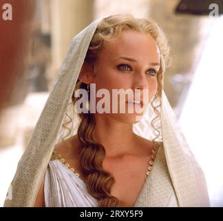 TROY 2004 Warner Bros. Pictures film with Diane Kruger as Helen Stock Photo