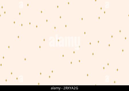 golden christmas, new year eve seamless pattern with stars, sparkles-  vector illustration Stock Vector