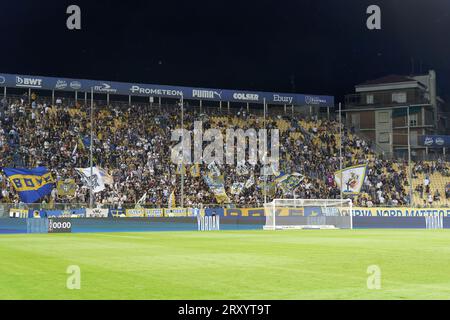 Parma Calcio supporters during Parma Calcio vs Venezia FC, Italian ...