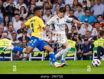 September 27, 2023, Madrid, Spain: during the LaLiga EA Sports match between Real Madrid and Las Palmas at Santiago Bernabeu Stadium in Madrid, Spain. (Credit Image: © Maria De Gracia/DAX via ZUMA Press Wire) EDITORIAL USAGE ONLY! Not for Commercial USAGE! Stock Photo