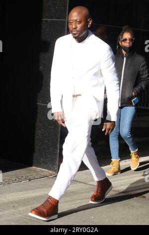 NEW YORK, NY- SEPTEMBER 27: Omar Epps seen at Good Morning America promoting his new book Nubia: The Reckoning on September 27, 2023 in New York City. Credit: RW/MediaPunch Stock Photo