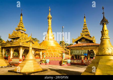 KoeThann Pagoda, Koe Thein, Koe Thaung, Koe Tein. Bago. Burma (Myanmar) Stock Photo