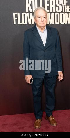 Lorne Michaels attends premiere of the movie Killer os the Flower Moon at Alice Tully Hall in New York on September 27, 2023 Stock Photo