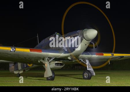 Hawker Sea Hurricane Mk Ib Z7015 Stock Photo