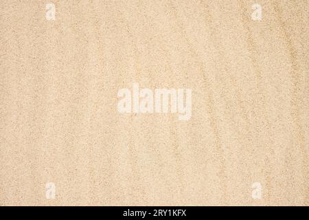 Fine golden sand on the Polish Baltic Sea. Background. Stock Photo