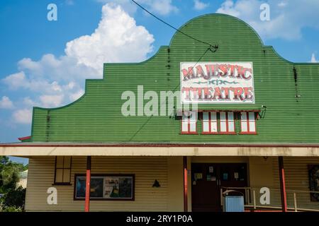 The Majestic Theatre (built 1929), Malanda, Atherton Tablelands, Queensland, Australia Stock Photo