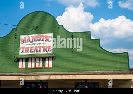 The Majestic Theatre (built 1929), Malanda, Atherton Tablelands, Queensland, Australia Stock Photo