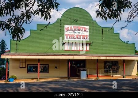 The Majestic Theatre (built 1929), Malanda, Atherton Tablelands, Queensland, Australia Stock Photo