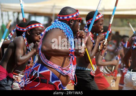 An African community observes the ages old ritual of summoning the ...