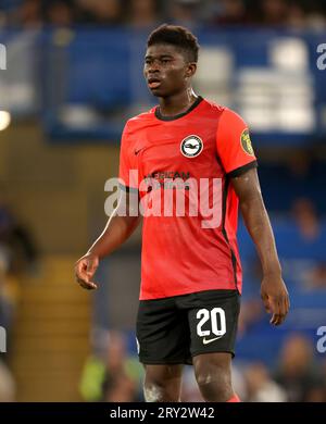 Carlos Baleba Of Brighton And Hove Albion And Antoine Semenyo Of AFC ...