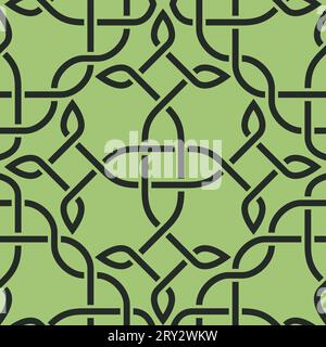 Celtic ornamental seamless pattern Stock Vector