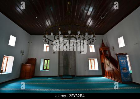 An old mosque built during the Ottoman period in Artvin, Turkey. Stock Photo