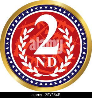 Conceptual American Flag Second Amendment U S Constitution Vector