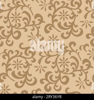 Floral seamless pattern Stock Vector