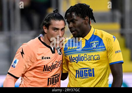 Como, Italy. 4th Feb 2023. Match ball during the Italian Serie B football  match between Calcio Como and Frosinone Calcio on 4 of February 2023 at  stadio Giuseppe Senigallia in Como, Italy.