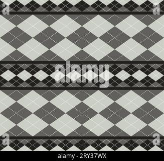 Argyle seamless pattern Stock Vector