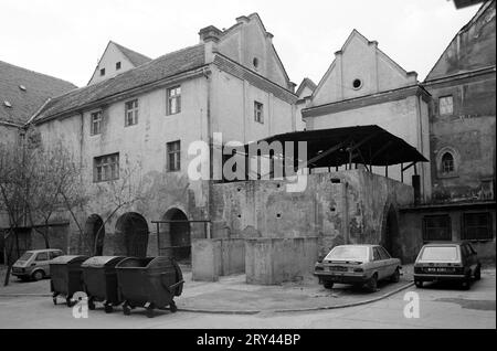 Swidnica, dolnoslaskie, daily life, architecture, archive, historical, Polska, photo Kazimierz Jurewicz Stock Photo