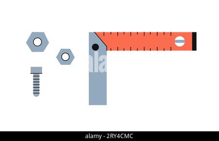 Various working tools vector set Stock Vector