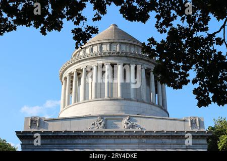 New York City landmark - General Grant National Memorial in Upper Manhattan (Morningside Heights neighborhood of Upper West Side). Stock Photo