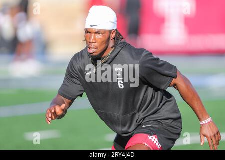 September 28, 2023:.Temple Owls Linebacker Jordan Magee (6) Tries To ...