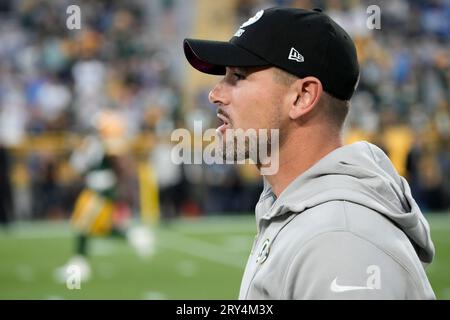 Green Bay Packers head coach Matt LaFleur during the NFL International  match at Tottenham Hotspur Stadium, London. Picture date: Sunday October 9,  2022 Stock Photo - Alamy