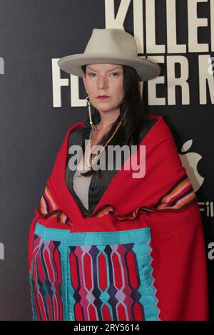 Lincoln Center, New York, USA, September 27, 2023 - Addie Roanhorse attends Apples Killers of the Flower Moon New York premiere at Alice Tully Hall, Lincoln Center in New York City, September 27, 2023. Photo: Giada Papini Rampelotto/EuropaNewswire Stock Photo