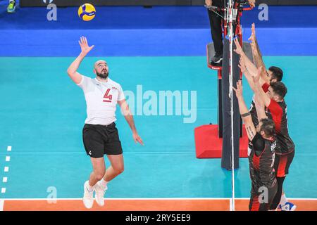 Nicholas Hoag (Canada). Volleyball World Championship  2022. Stock Photo