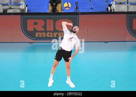 Nicholas Hoag (Canada). Volleyball World Championship  2022. Stock Photo