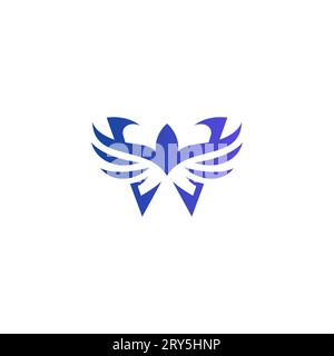 Letter W Wing Logo Design. W Logo Vector Stock Vector