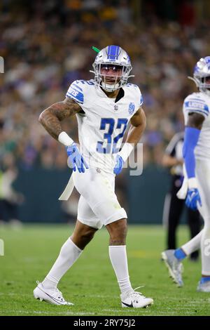 Detroit Lions safety Brian Branch (32) in action during an NFL