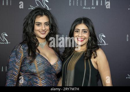 Los Angeles, USA. 28th Sep, 2023. Songwriter and actress Tamara Mechael, Recording artist, actress Farrah Mechael attend at Beverly Hills location, Los Angeles, CA September 28, 2023 Credit: Eugene Powers/Alamy Live News Stock Photo