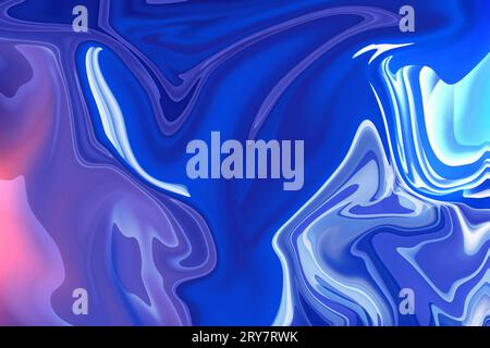 where creativity flows liquify colorful abstract background Stock Photo