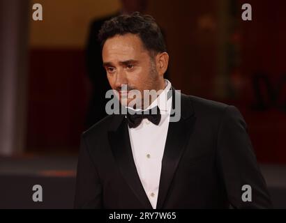 VENICE, ITALY - SEPTEMBER 09: Juan Antonio Bayona attend a red carpet for the movie 'The Society Of The Snow' at the 80th Venice Film Festival Stock Photo