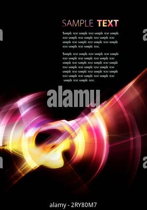 Abstract light color techno layout Stock Photo - Alamy