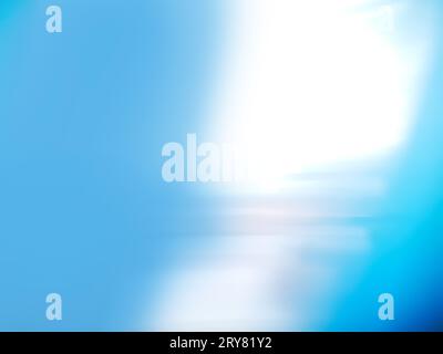 Medical blurred background. Blured bokeh background. Abstract blur hospital interior background Stock Photo