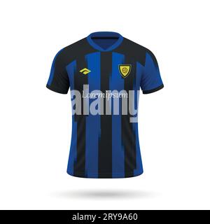 Realistic soccer shirt 2020, Argentina away jersey template for football kit  Stock Vector Image & Art - Alamy