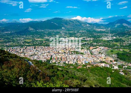 City of Cassino - Italy Stock Photo