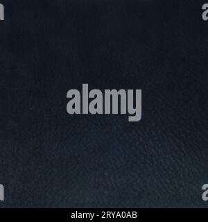 Blue leather Stock Photo
