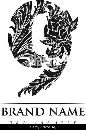 victorian-vintage-number-9-