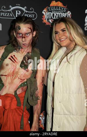 Tulley's Farm Shocktober Fest Press Night 2023 Stock Photo