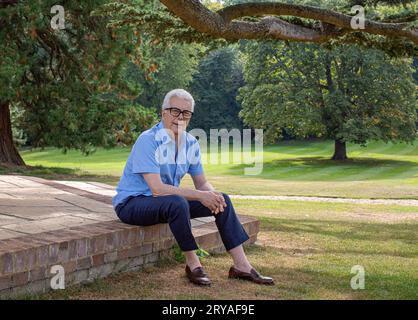 Ken Follett country home The Old Rectory, in Knebworth near Stevenage, Hertfordshire. Stock Photo