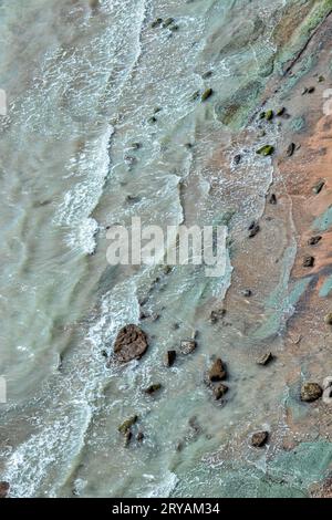 hormoz island is part of iran with full of god's creatures Stock Photo