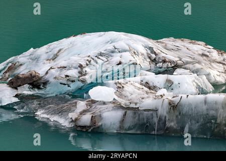 Icebergs from Sawyer Glacier in Tracy Arm Fjord near Juneau, Alaska, USA Stock Photo