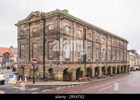 Northumberland Hall Assembly Rooms in  Alnwick, a town in Northumberland, UK. Stock Photo