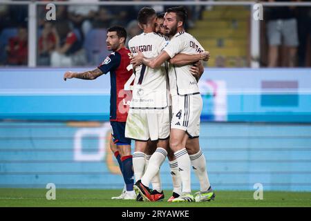 Lorenzo Pellegrini (Roma) celebrates after scoring his team's first ...